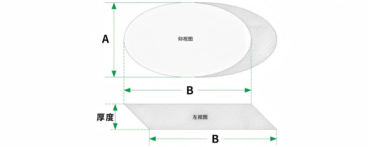 Elliptical Mirror Optical Mirrors