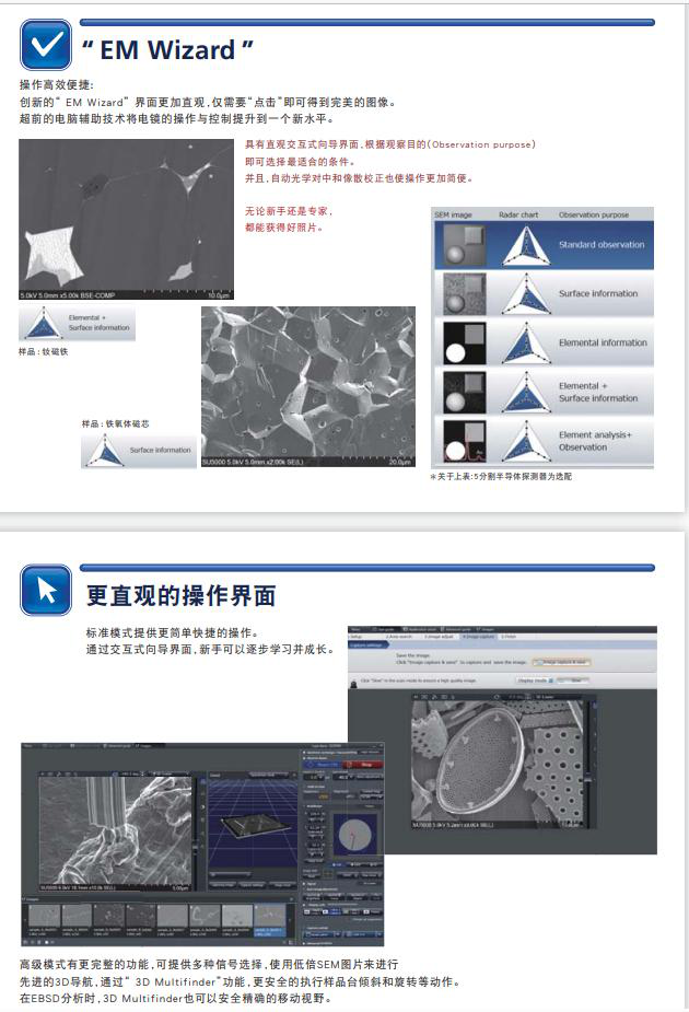 SU5000 Scanning Electron Microscope Material Analysis and Forensics