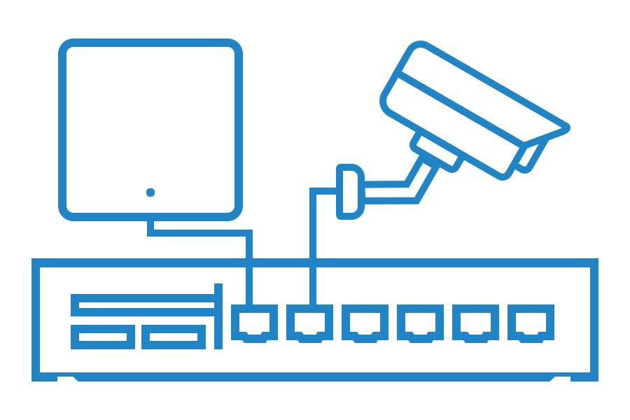 Network Video Surveillance System Optical Receiver Equipment