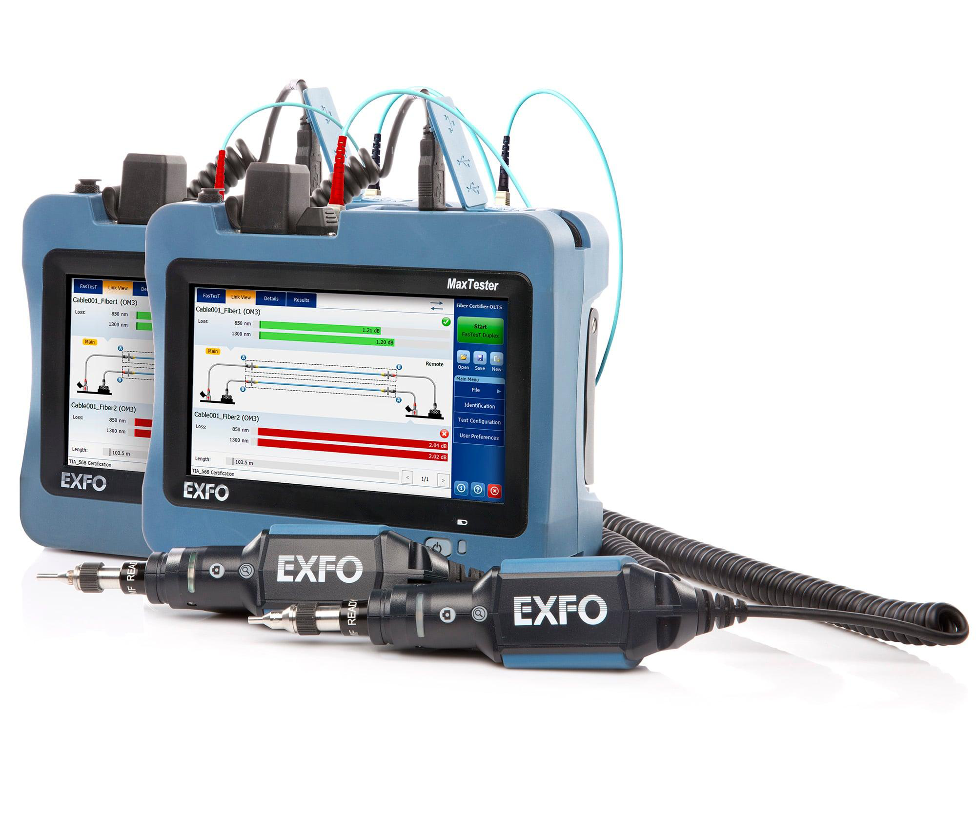 MaxTester 945 Fiber Certifier OLTS Fiber Optics