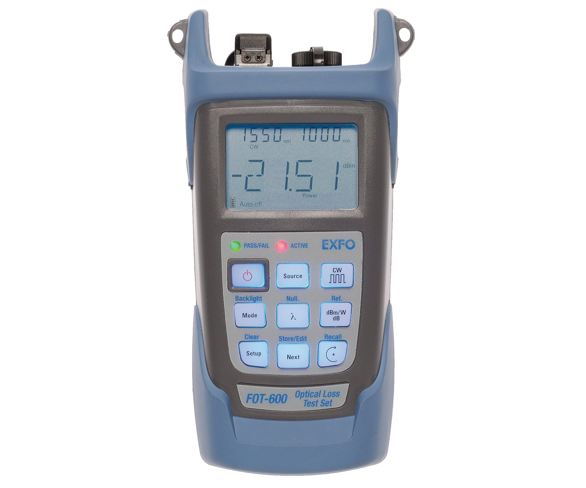 FOT-600 Optical Loss Test Set (OLTS) Fiber Test & Measurement