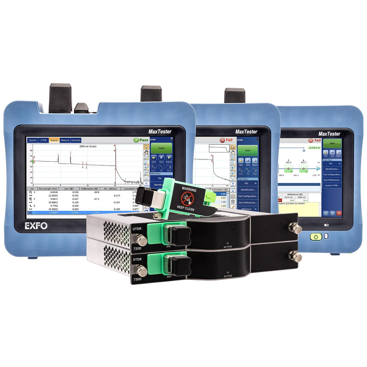 MaxTester OTDR Fiber Test & Measurement