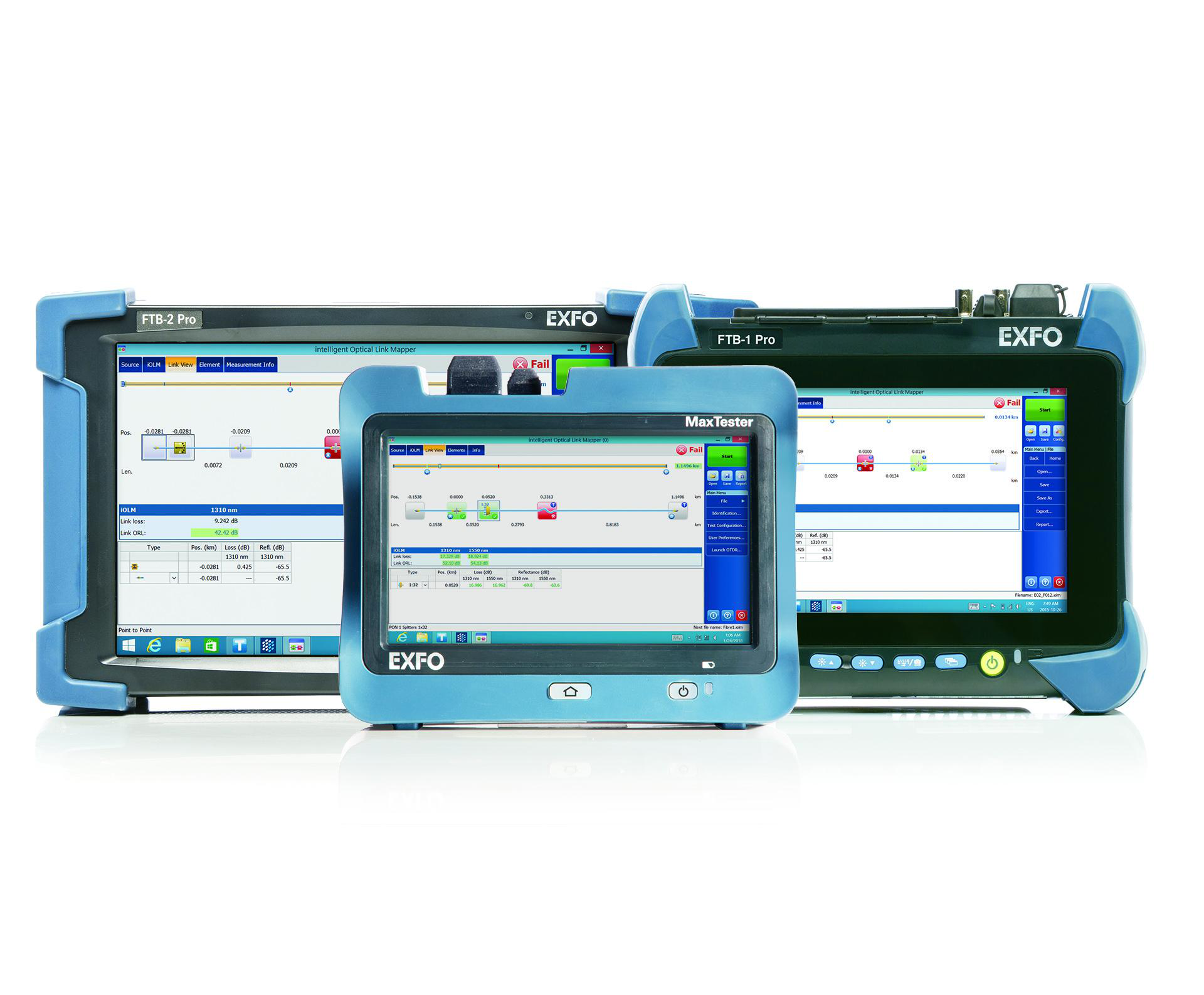 Intelligent Optical Link Mapper (iOLM) Fiber Test & Measurement