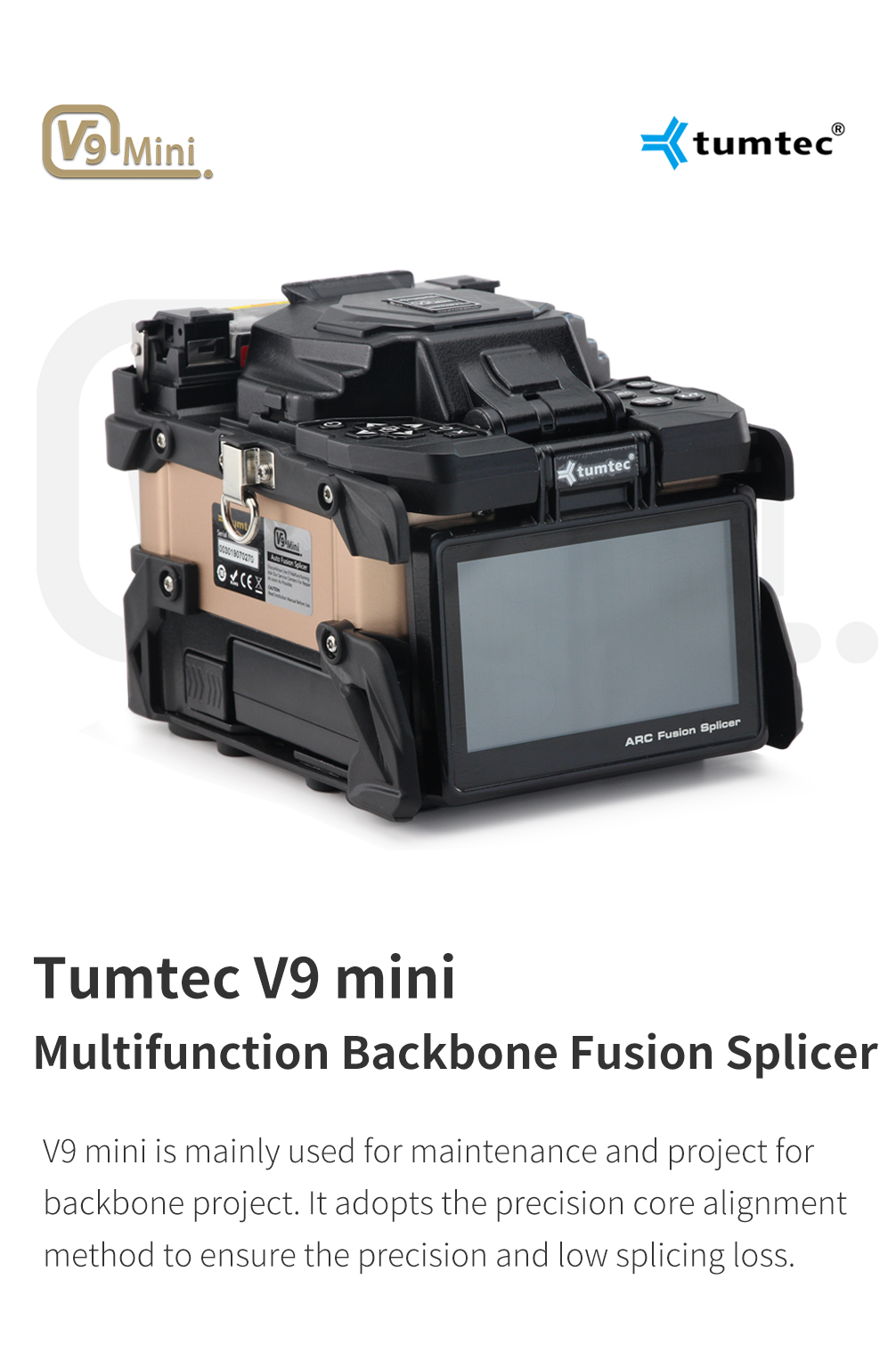 V9 Mini Multifunction Backbone Fusion Splicer Kits