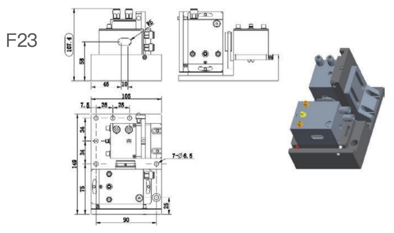 F23 Acousto-Optic Modulator