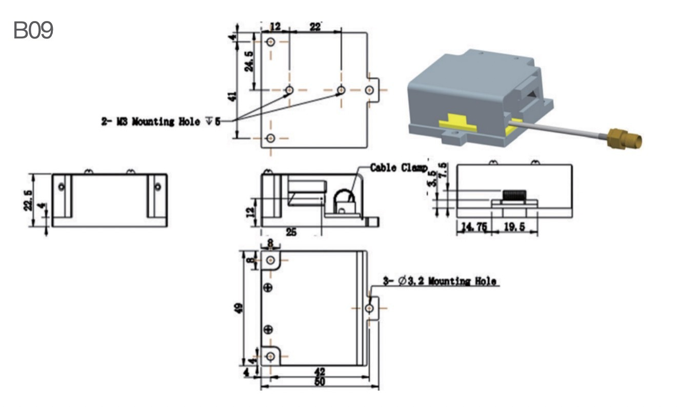 B09 Optical Device Acousto-Optic Modulator