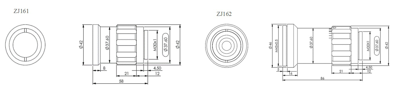 ZJ161 and ZJ162 Beam Expander