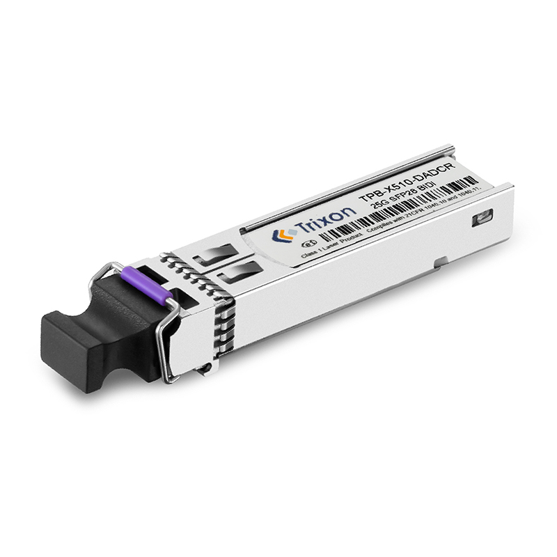 25G SFP28 BIDI LR Transmitters and Receivers