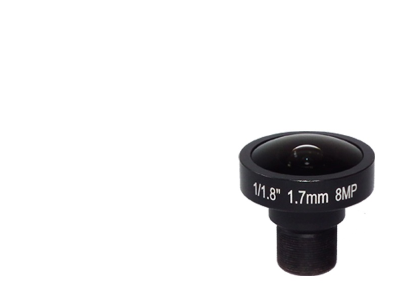 1/1.8'' 1.7mm 8MP Lens High-Performance Lenses