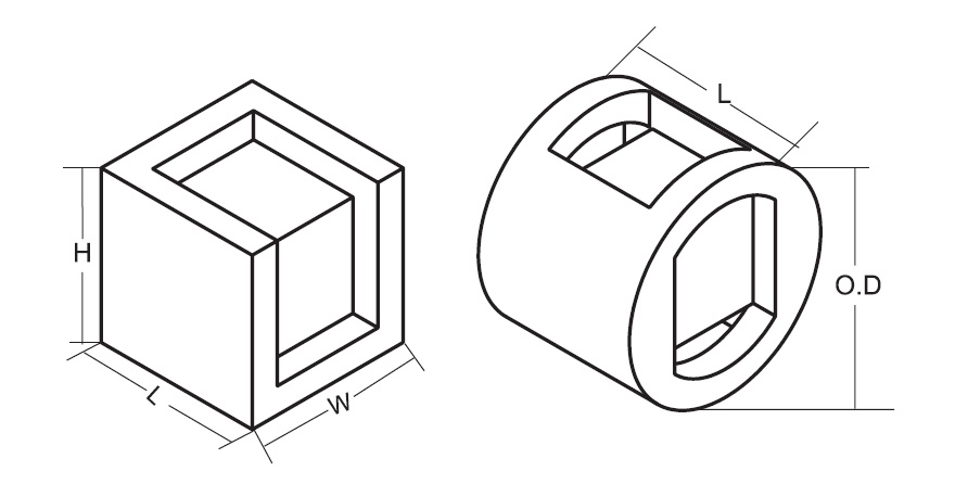 Cube Prism Holder Prisms