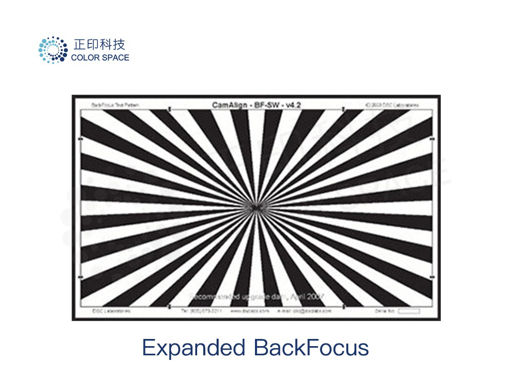 Expanded BackFocus Calibration Standards