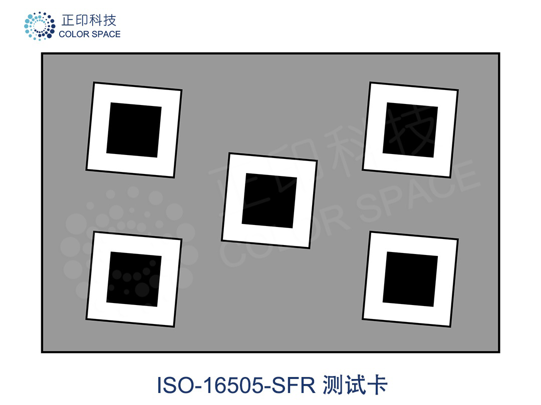 ISO-16505-SFR Test Card Calibration Standards