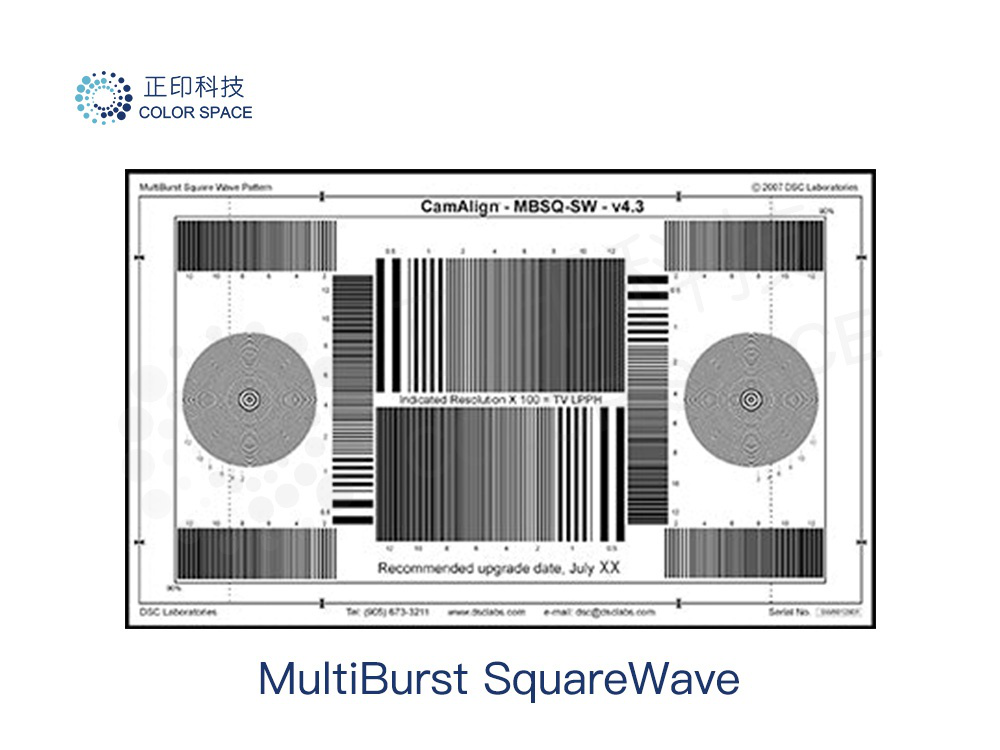 MultiBurst SquareWave Calibration Standards
