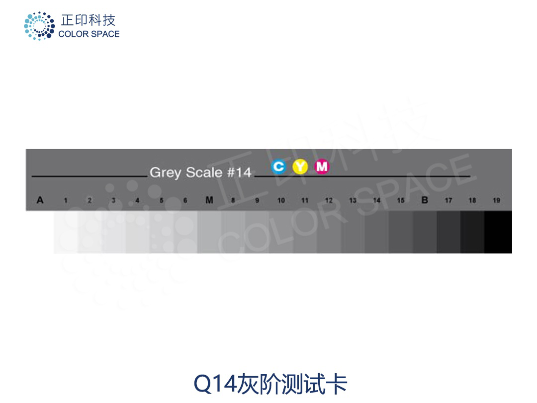 Q14 Grey Scale Test Card Calibration Standards