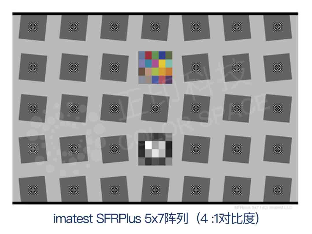 SFRPlus 5x7 Array (4:1 Contrast) Calibration Standards