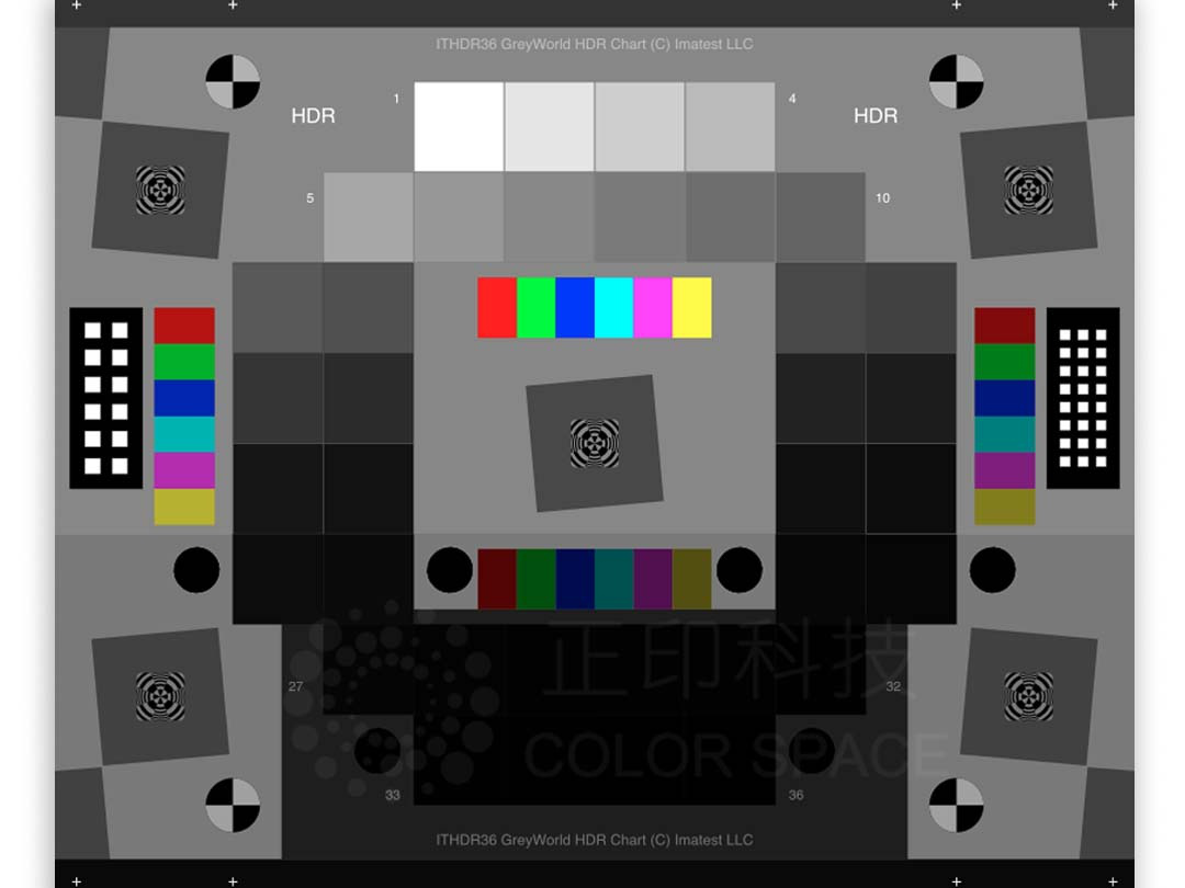 ITHDR36 GreyWorld HDR Chart Lighting Solutions
