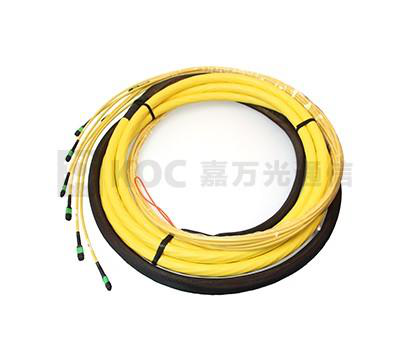 2F-144F Pre-termination Fanout Patch Cord with Pulling Eye Optical Networking Accessories