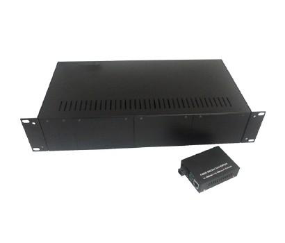 Rack Mount Media Converter Optical to Electrical Converters