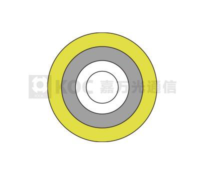 0.9 Flexible Steel Tube Armored Optical Fiber Cables Fiber Optics