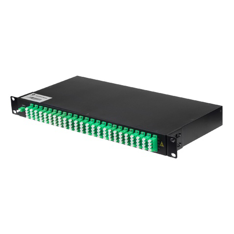 Rack Mounted Fiber Optic Splitter Optical Receiver Equipment