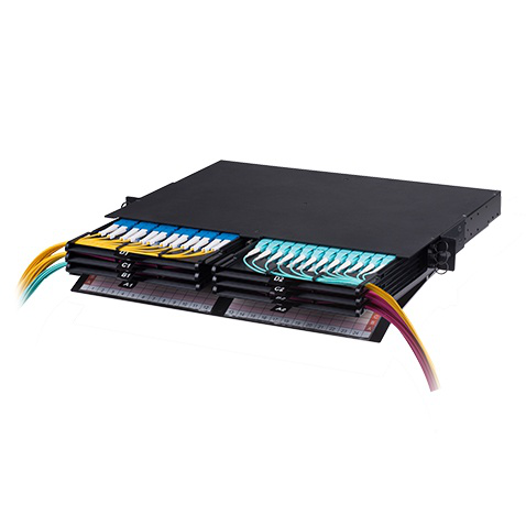 1U High-Density Fiber Distribution Box Optical Networking Accessories