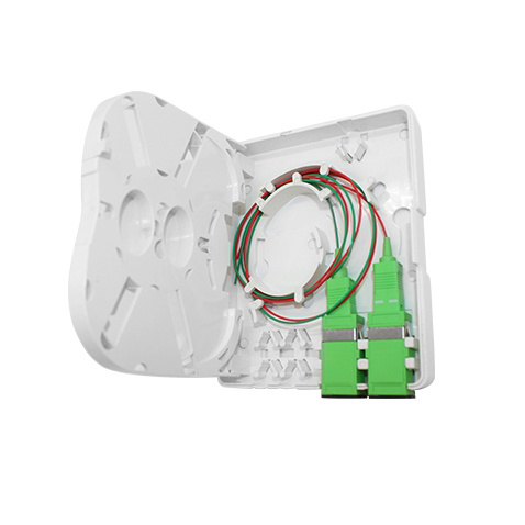 2-Port Fiber Optic Desktop Box Optical Networking Accessories