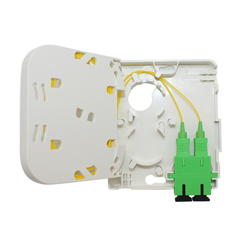 2-Port Flip Cover Desktop Box