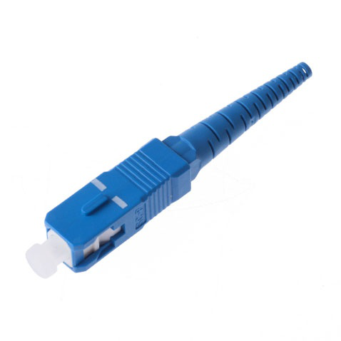 SC Single Core Fiber Optic Connector Optical Networking Accessories