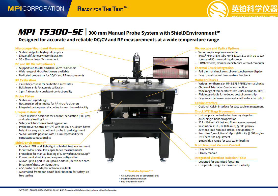 TS300-SE Manual Probe System