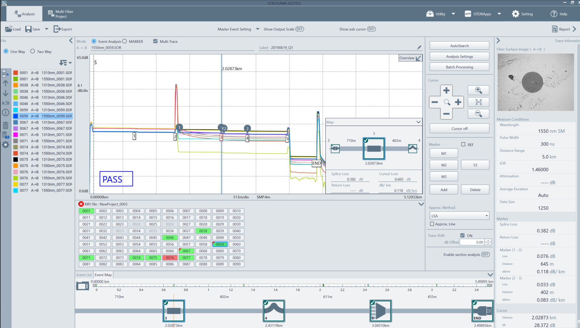 OTDR AQ7280 Series Fiber Test & Measurement