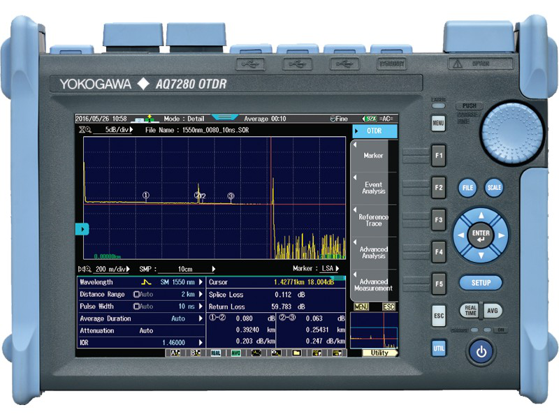 AQ7280 OTDR Fiber Test & Measurement