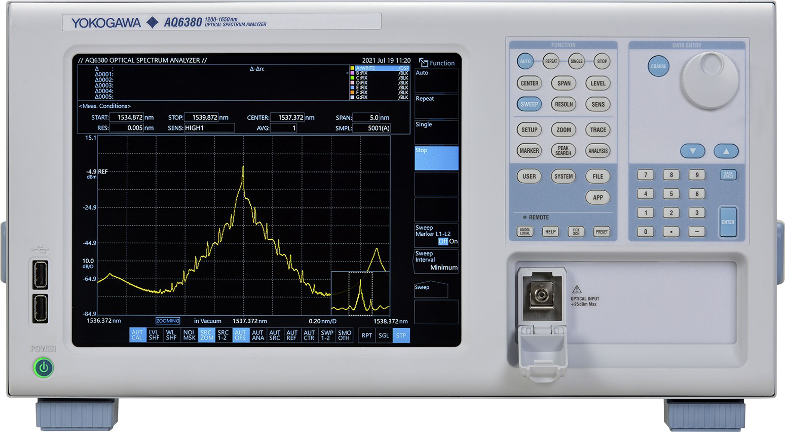 AQ6380 Optical Spectrum Analyzer Optical Spectrum Analyzers
