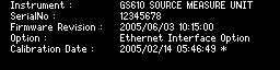 GS610 Source Measure Unit Other