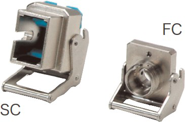 SC and FC Fiber Optic Adapters Posts and Post Holders