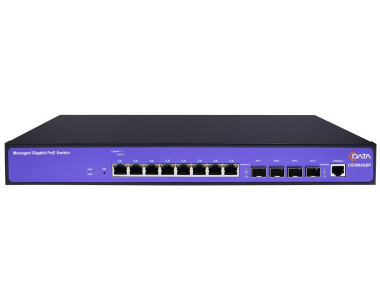 CS3084GSP Managed Gigabit PoE Switch Optical Networking
