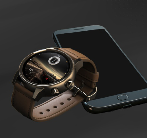 Smartwatch with Leather Strap Technical Services
