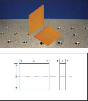 Orange Optical Filter Optical Material