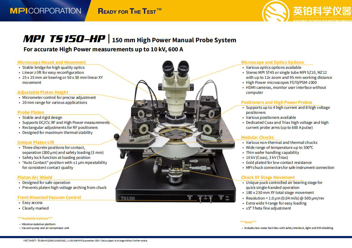 MPI TS200-HP Probe Station