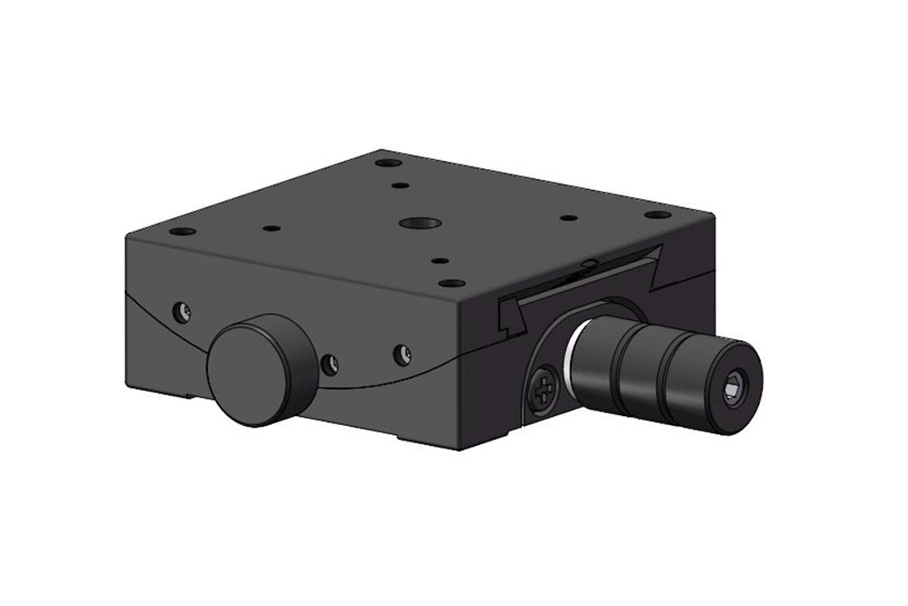 Dovetail-Groove Goniometer Stage Single-Axis Control Panel
