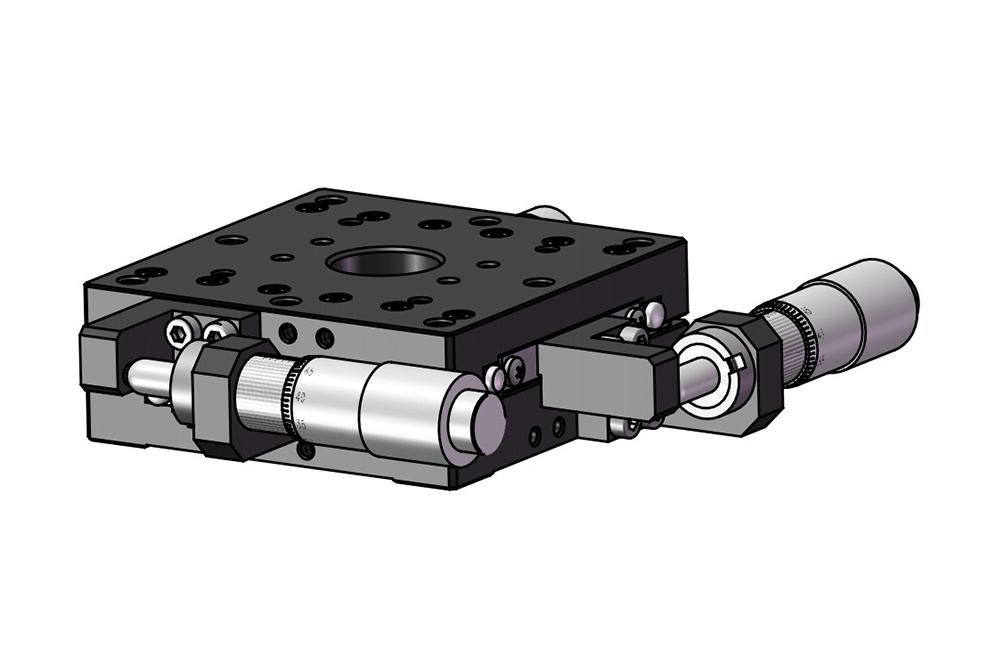 Aluminum-Alloy Integrated Cross-Roller Linear Stage Control Panel