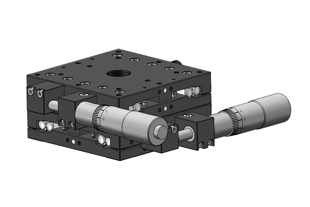Aluminum-Alloy Cross-Roller Linear Stage Control Panel