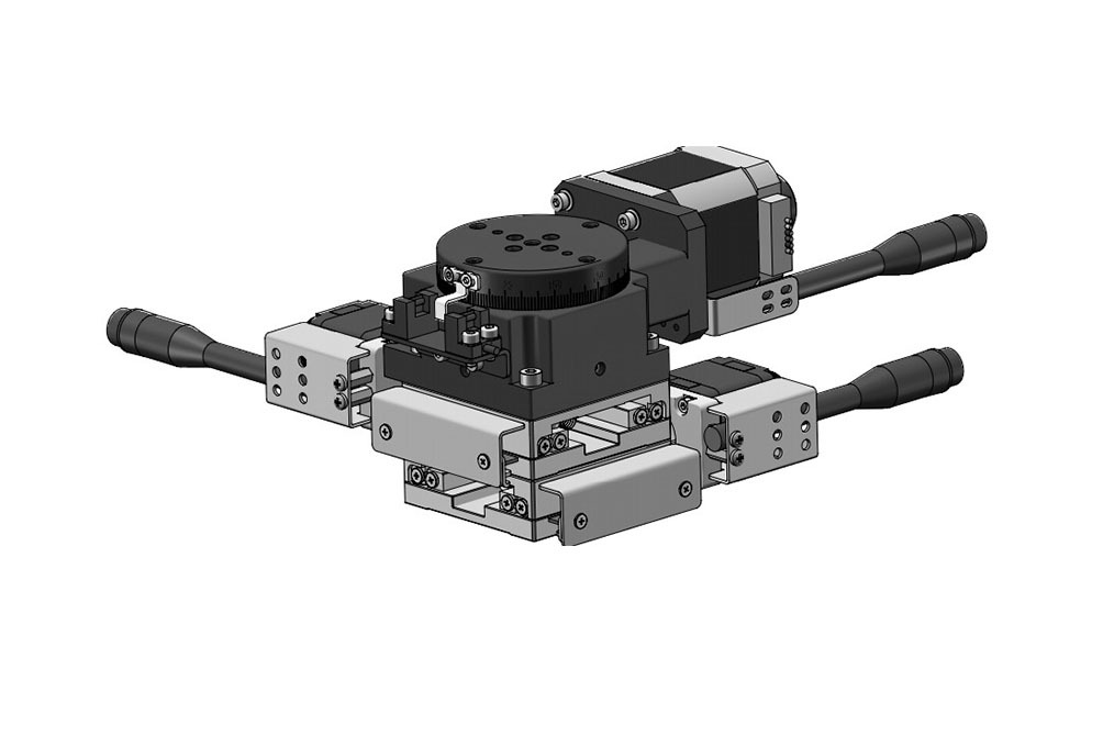Motorized Three-Axis Combination Stage Motorized Platform