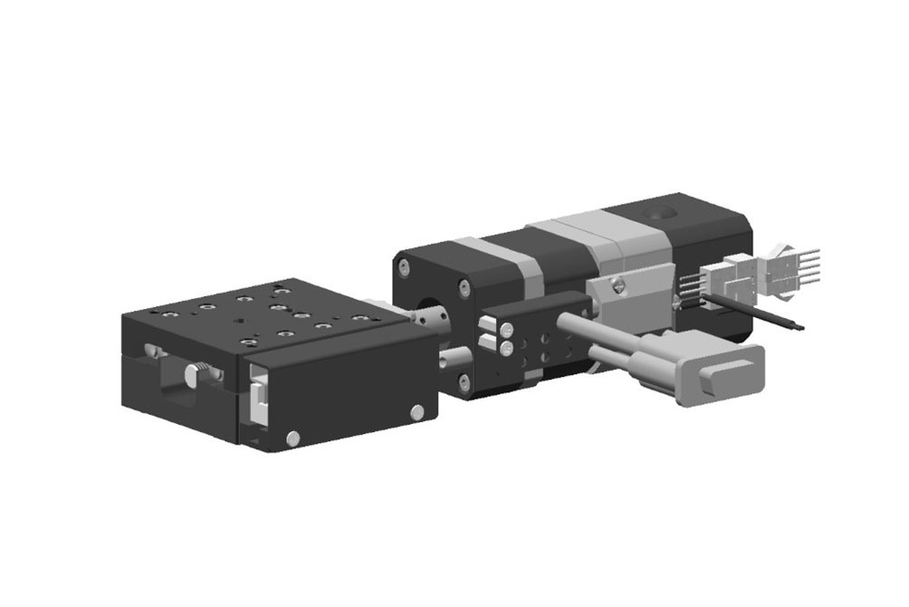 Motorized Cross-Roller Linear Stage Motorized Platform