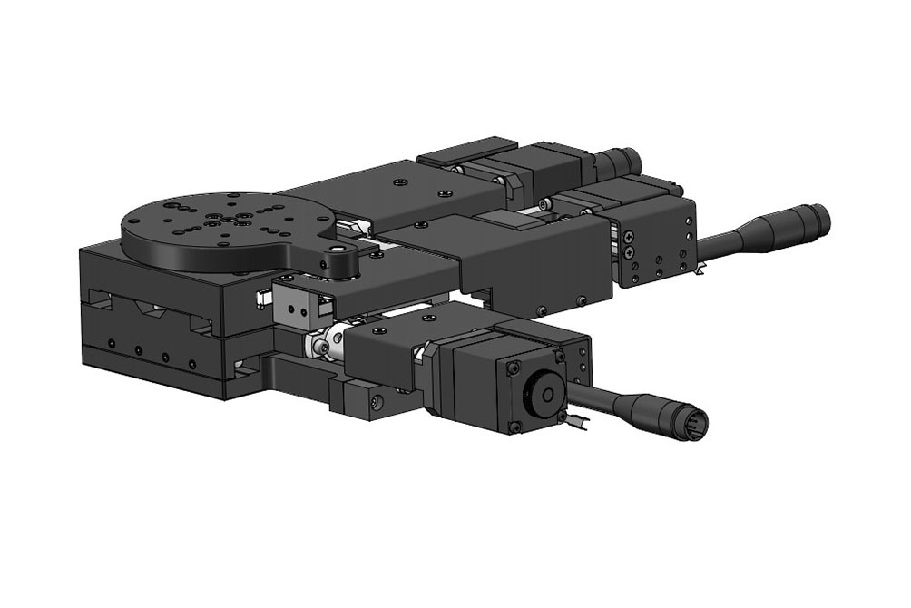 Motorized Aluminum-Alloy XYR Integrated Motorized Platform