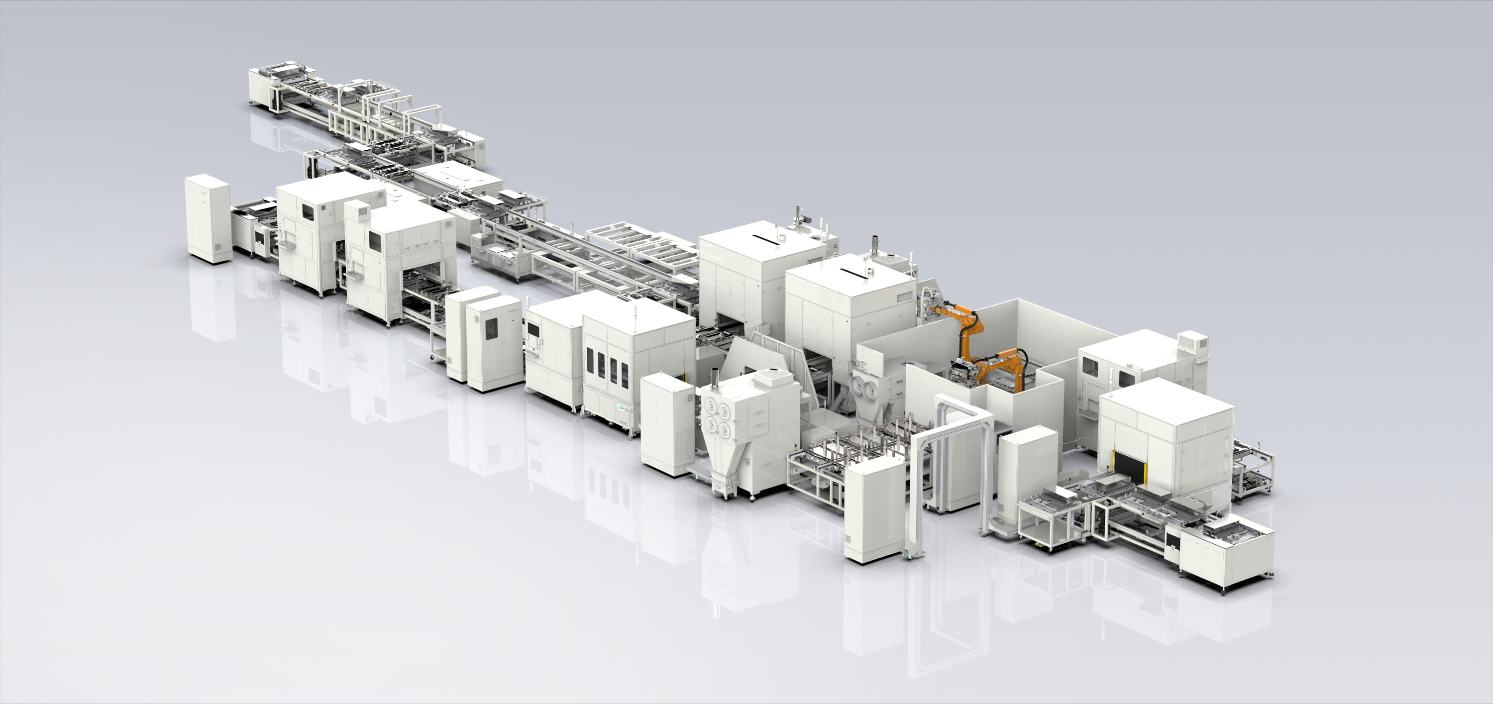 BUSBAR High-Speed Welding Line Laser Processing Equipment