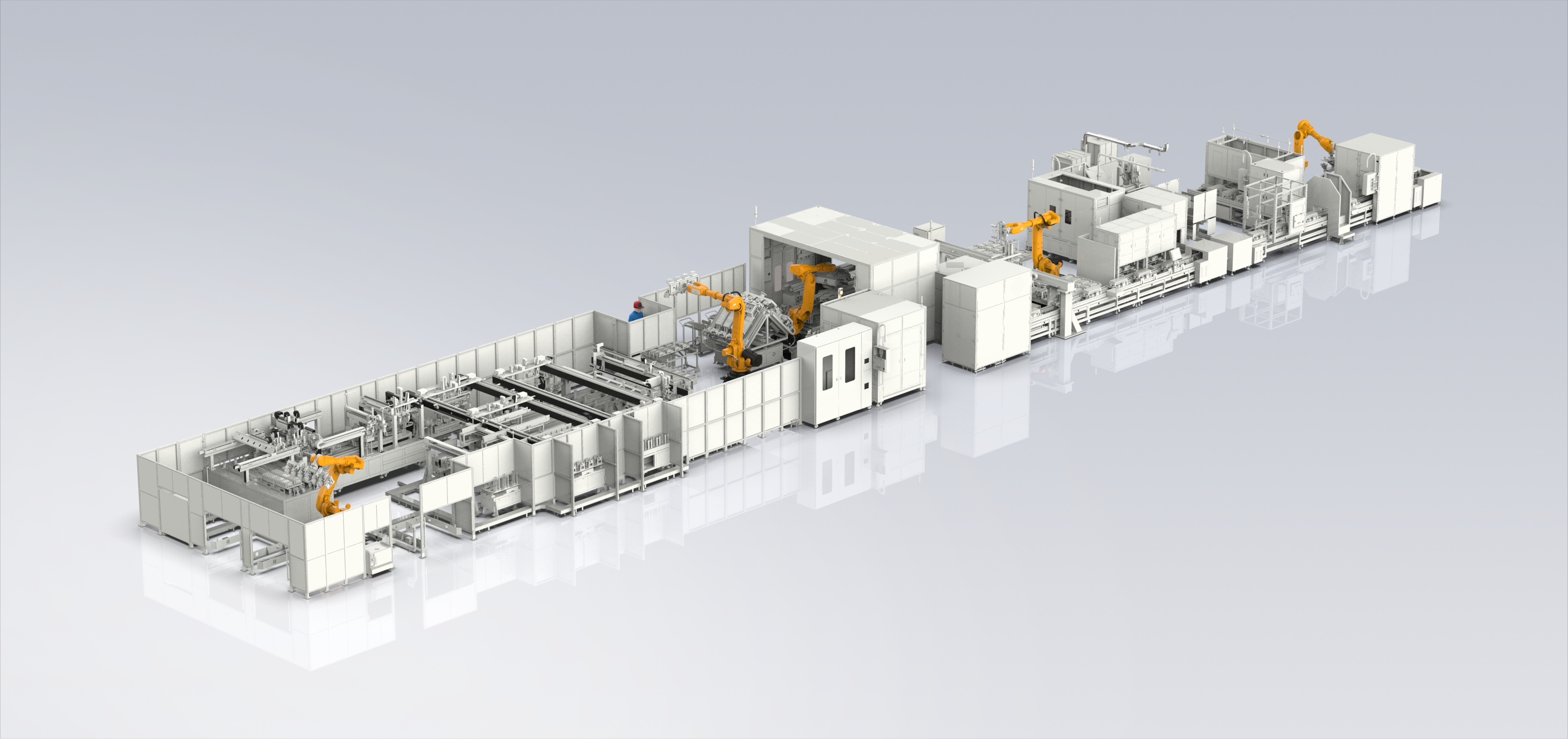 EV Prismatic-Case VDA Module Laser Processing Equipment