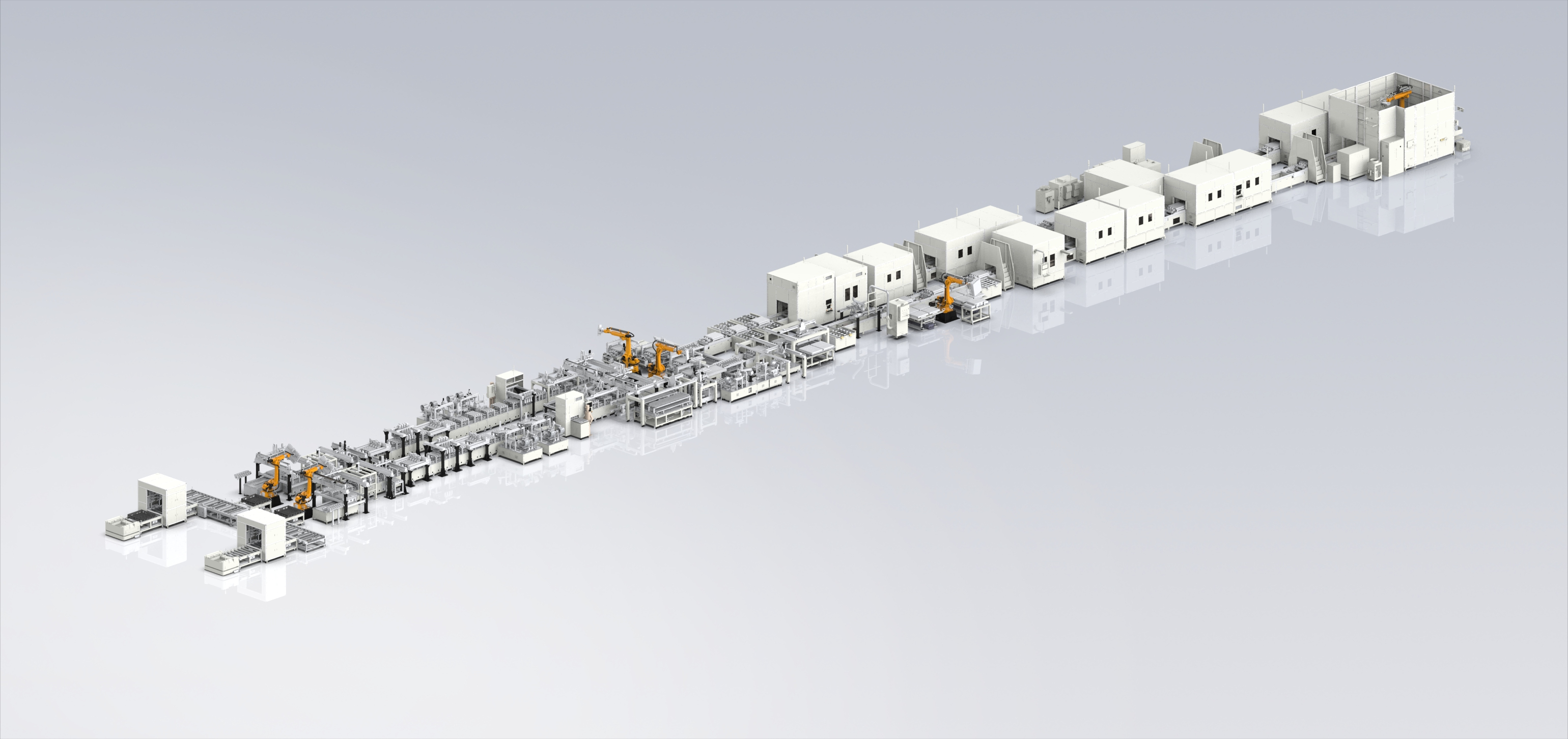 EV Prismatic-Case CTP Module PACK Laser Processing Equipment