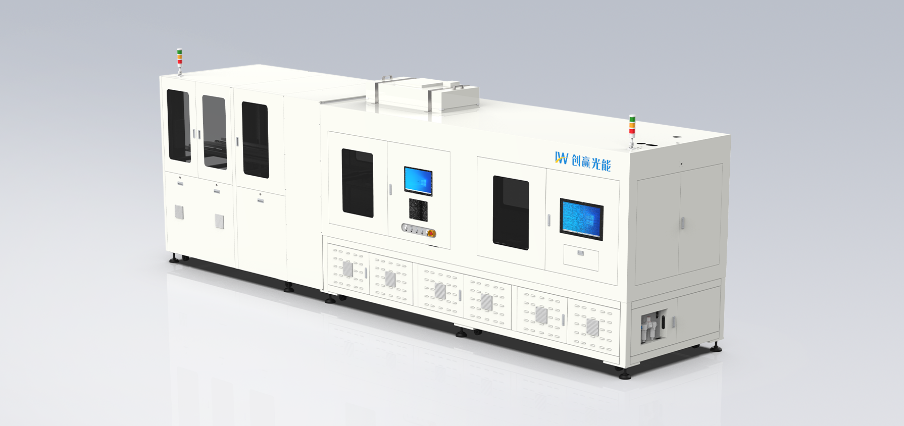 TOPCon Cell Rear-Side Poly Laser Thinning Laser Processing Equipment