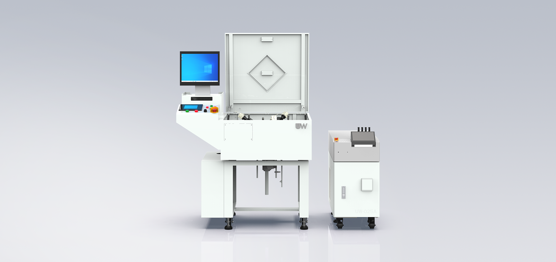 Three/ Four-Beam Motorized Communication Workbench Laser Processing Equipment
