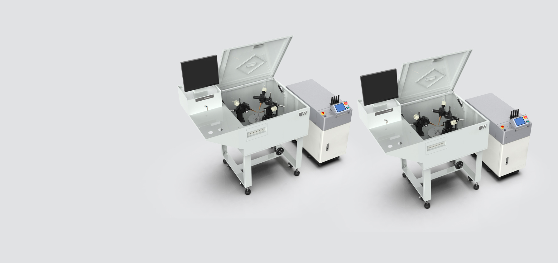 Three-Beam Manual Communication Workbench Laser Processing Equipment